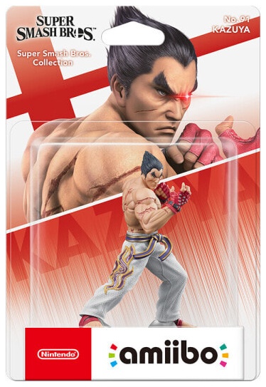 (EU) Интерактивная фигурка amiibo Кадзуя (Super Smash Bros. Collection)