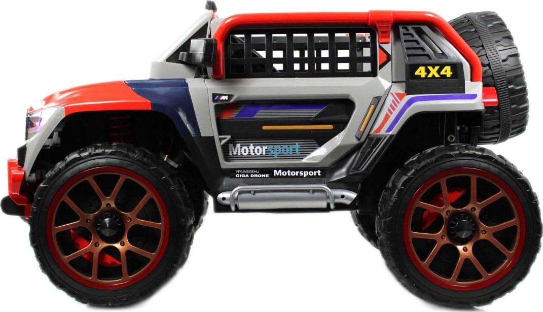 Детский электромобиль RiverToys K007AM серый