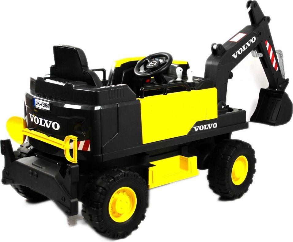 Детский электромобиль RiverToys трактор Volvo (Y444YY) желтый