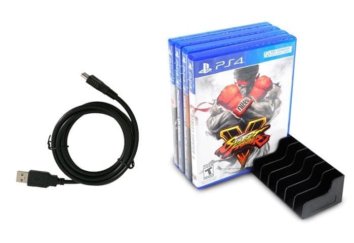 Набор аксессуаров Game pack 5в1 для PS4 Slim/Pro (TP4-18101)