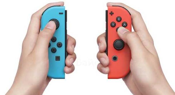 Nintendo Switch 32GB rev.2 (неоновый красный/неоновый синий) + защитная плёнка + игра The Legend of Zelda: Breath of the Wild
