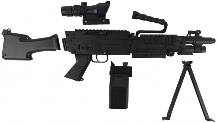 Пулемет M249 стреляющий орбизами, 1288-7