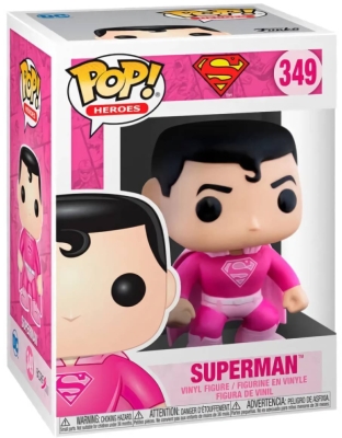 (EU) Фигурка Funko POP! Heroes: Superman (Breast Cancer Awareness) (349)