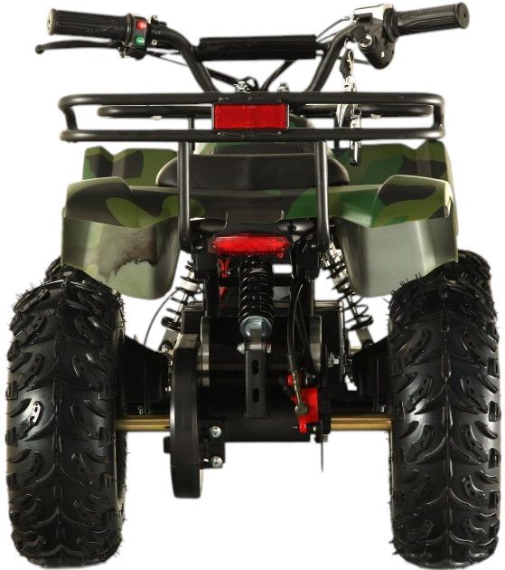 Детский электроквадроцикл RiverToys (TIKI-LUX-GREEN-CAMOUFLAGE) зеленый камуфляж