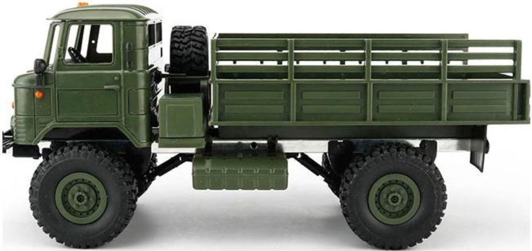 Радиоуправляемая модель WPL грузовая машина Газ 66 (1к16) зелёный