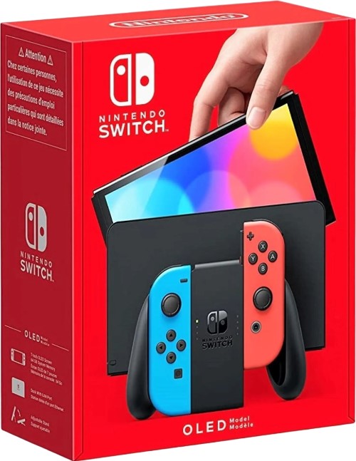 Nintendo Switch 32GB  rev.2 (неоновый красный/неоновый синий)(AZ) + Игра FIFA 23 Legacy Edition