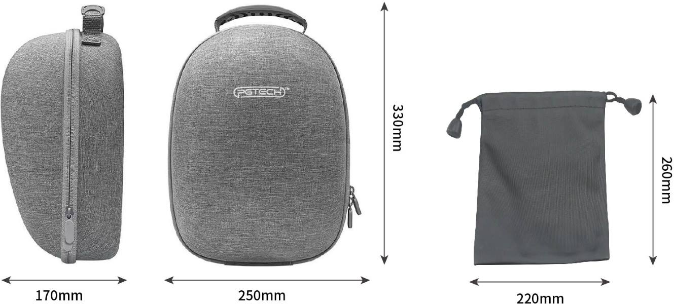 Сумка для PS VR2 Серая