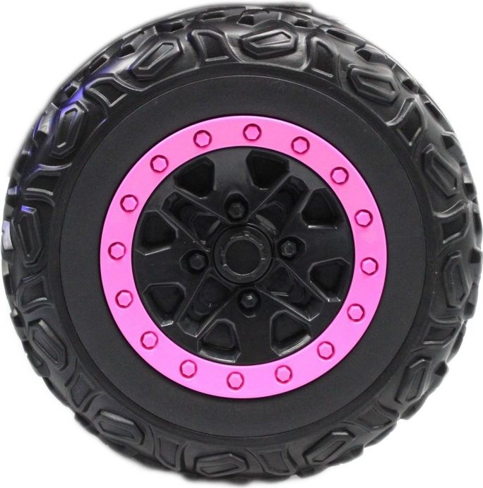 Детский электромобиль RiverToys T777TT 4WD розовый камуфляж