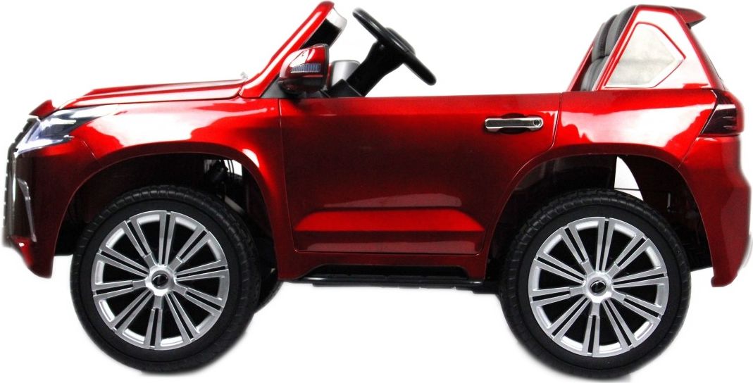 Детский электромобиль RiverToys Lexus LX570 (Y555YY) красный глянец
