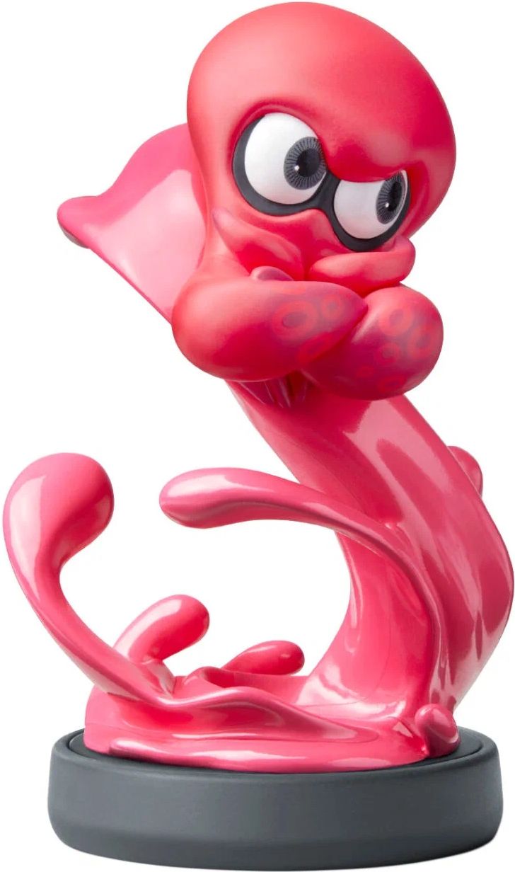 Набор из 3-х фигурок Amiibo Octoling Boy, Octoling Girl, Octoling Octopus (Splatoon 2 Collection)
