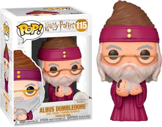 (EU) Фигурка Funko POP! Harry Potter: Albus Dumbledore with Baby Harry (115)
