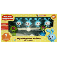 Музыкальный мобиль Крошик МАЛЫШАРИКИ 7 колыбельных из м/ф.кор.бат. Умка в кор.2*6шт YG96747-R