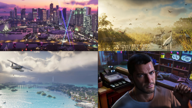 GTA VI: карта вдвое больше GTA V, 170 видов животных и динамическая погода с ураганами