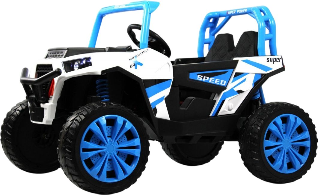 Детский электромобиль RiverToys F888FF-A 4WD синий