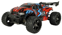 Радиоуправляемая трагги Remo Hobby S EVO-R Brushless V2.0 (красная) 4WD 2.4G 1/16 RTR