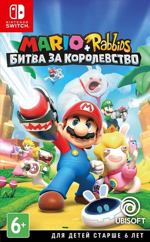 Игра Mario + Rabbids Битва за королевство (Nintendo Switch, русская версия) Б/У