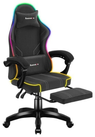 (EU) Игровое кресло Huzaro HZ-FORCE 3.7 RGB BLACK, 265249165, Серое