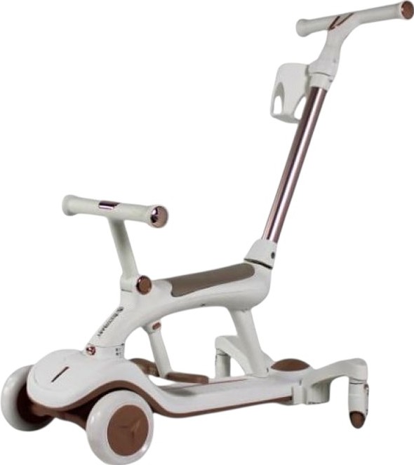 Детский cамокат-беговел RiverToys (HB-111) (белый)