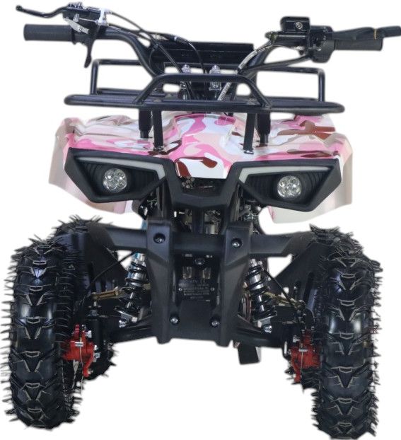 Детский квадроцикл RiverToys (TIGER-PINK-CAMOUFLAGE) розовый камуфляж
