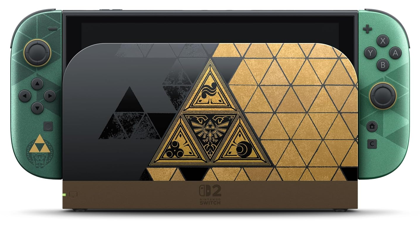 Игровая приставка Nintendo Switch 2 256 GB (The Legend of Zelda - 40th Anniversary Edition)