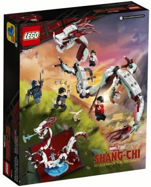 (EU) Конструктор LEGO Marvel Битва в древней деревне (76177)