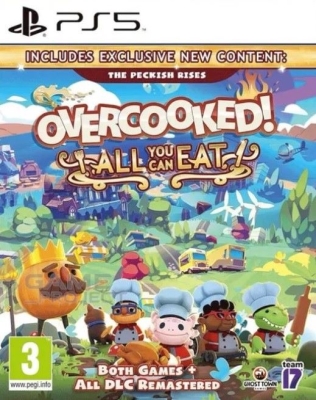 Игра Overcooked: All You Can Eat (PS5, русские субтитры)