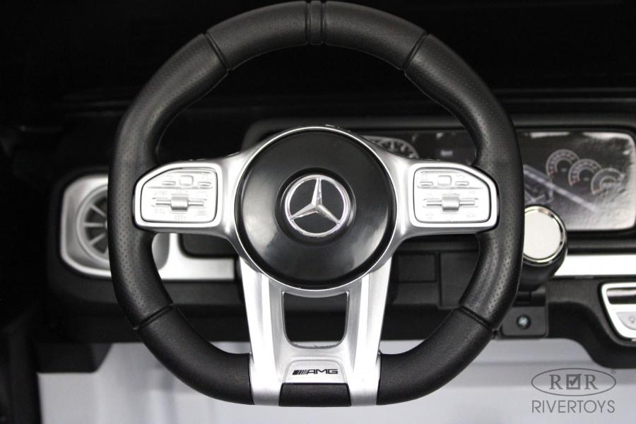 Детский электромобиль RiverToys Mercedes-AMG G63 4WD (S307) белый