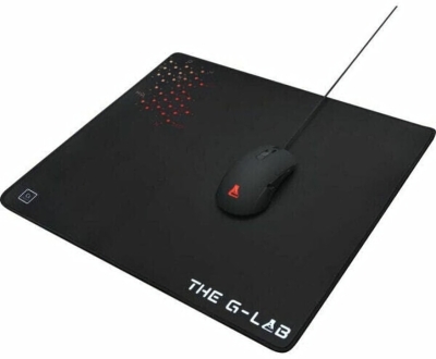 (EU) Нескользящий коврик для мыши THE G-LAB PAD CAESIUM 45 x 40 см Черный