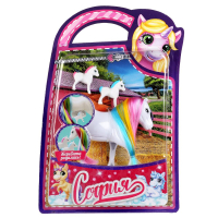 Аксессуары для кукол 29 см беременная лошадь с акс для Софии, блистер КАРАПУЗ в кор.24шт PET-HP-S-BB