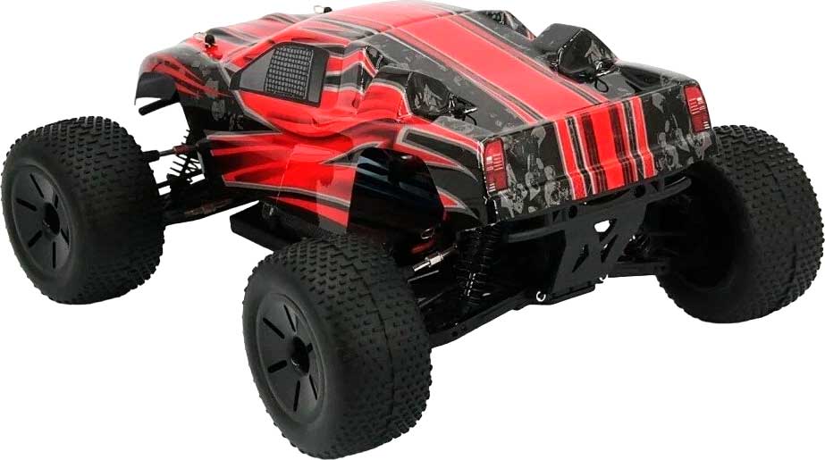 Радиоуправляемая модель HSP Tribeshead-2 4WD (1к10) красная (94124N-12426)