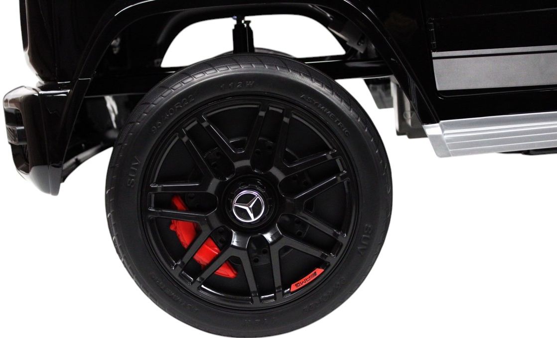 Детский электромобиль RiverToys Mercedes-Benz G63 4WD (Mercedes-AMG-G63-4WD-K999KK-BLACK-GLANEC) черный глянец