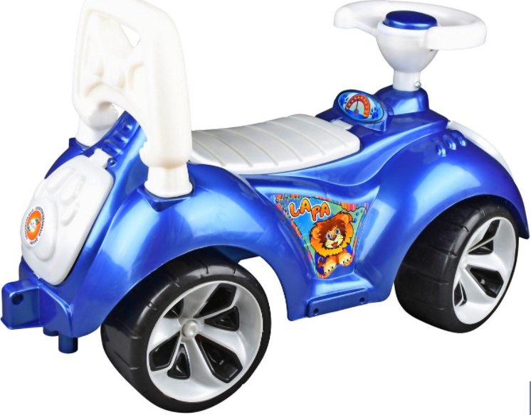 Каталка Orion Toys Мишка LAPA (синяя)