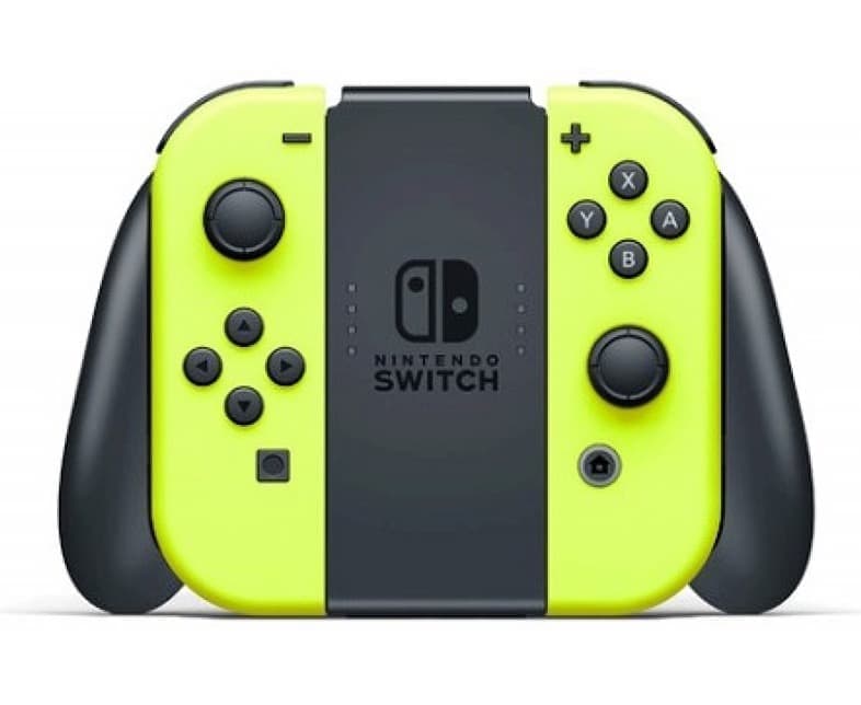 Два контроллера Joy-Con (жёлтый)