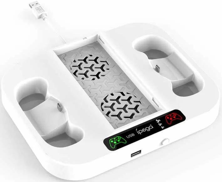 Microsoft XBOX Series S + 2-й геймпад (Robot White) + зарядная станция iPega + 2 аккумулятора 1400 мА·ч