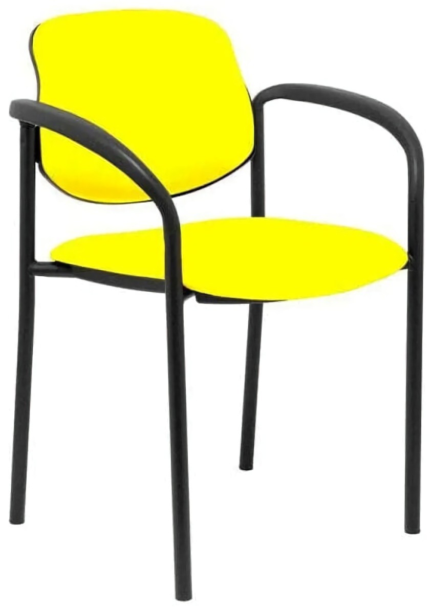 (EU) Офисное кресло Nowy Styl 27NSPAZMCB с подлокотниками, Жёлтое