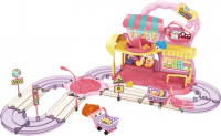 Игровой набор Fenfa "Город хомяков" Розовый хомяк и супермаркет (1619F)