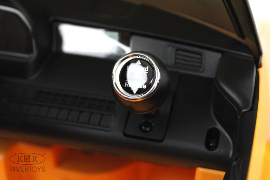 Детский электромобиль RiverToys Lexus LC 500 (JE1618) желтый