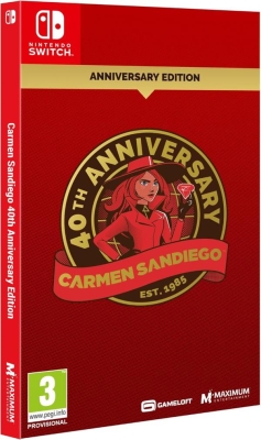 Игра Carmen Sandiego 40th Anniversary Edition (Nintendo Switch)