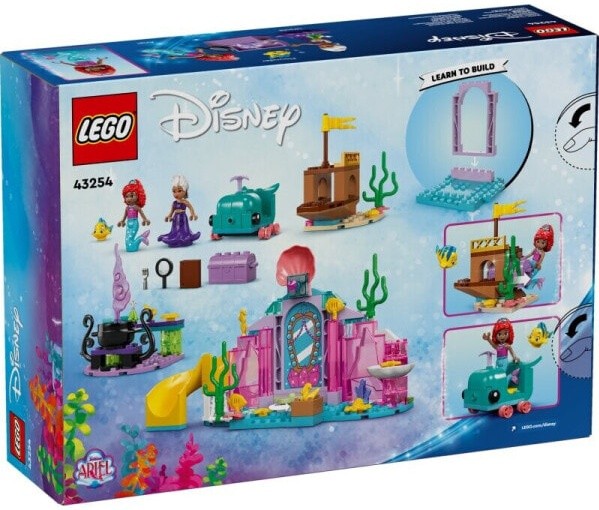 (EU) Конструктор LEGO Disney Princess Кристальная пещера Ариэль (43254)