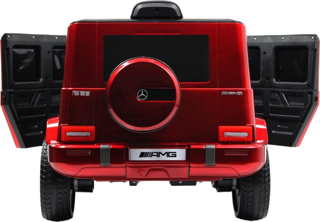 Детский электромобиль RiverToys Mercedes-AMG G63 4WD (G333GG) красный глянец