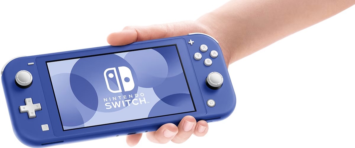 Игровая приставка Nintendo Switch Lite Blue (синий) + Игра Hogwarts Legacy + Игра Ведьмак 3: Дикая охота