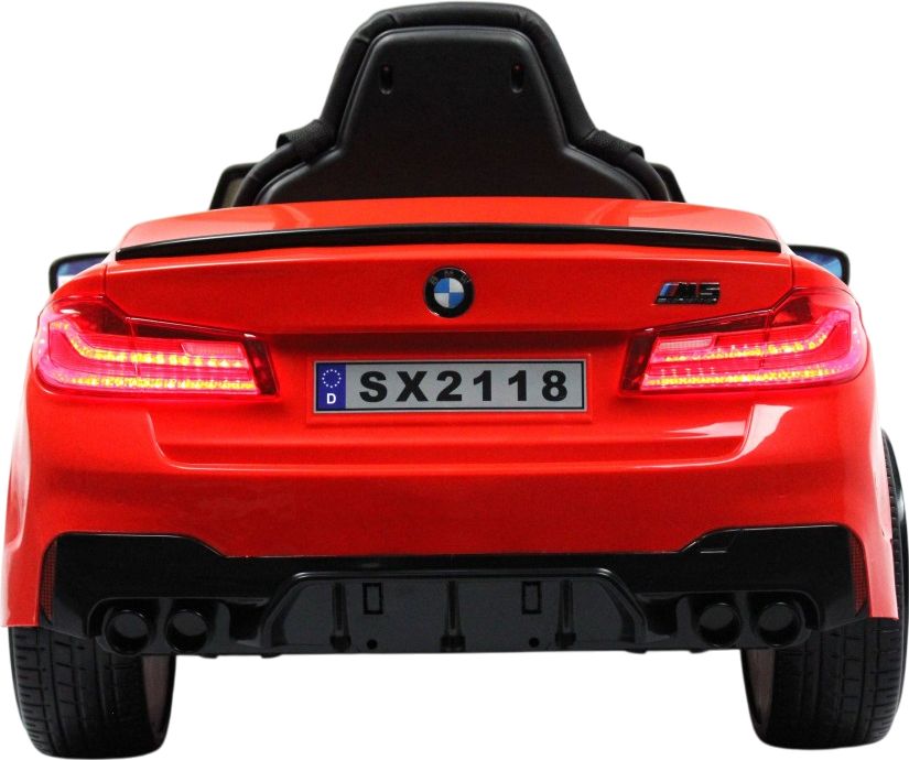 Детский электромобиль RiverToys BMW M5 Competition (A555MP) красный
