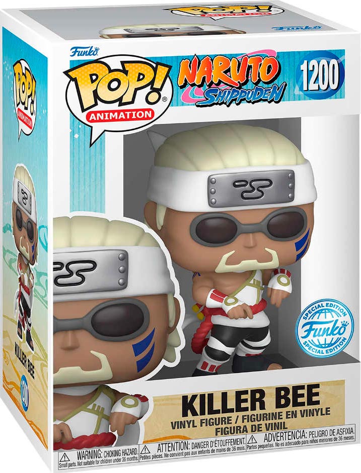 Фигурка Funko POP! Animation Naruto Shippuden Killer Bee w/Chase (Exc) (1200) 60284