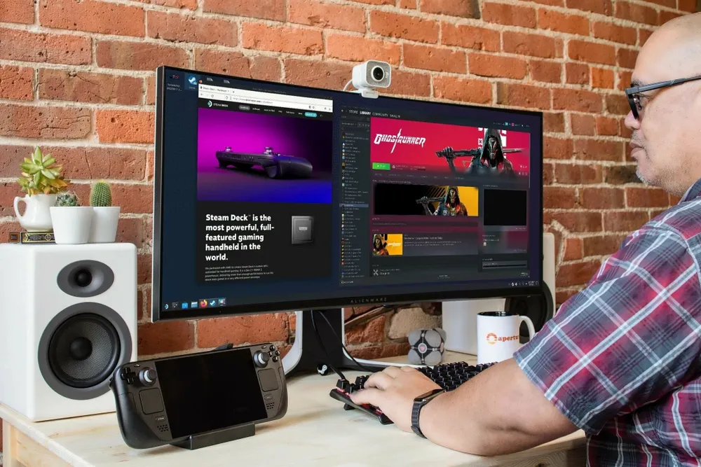 Док-станция Valve для Steam Deck (UK Plug)