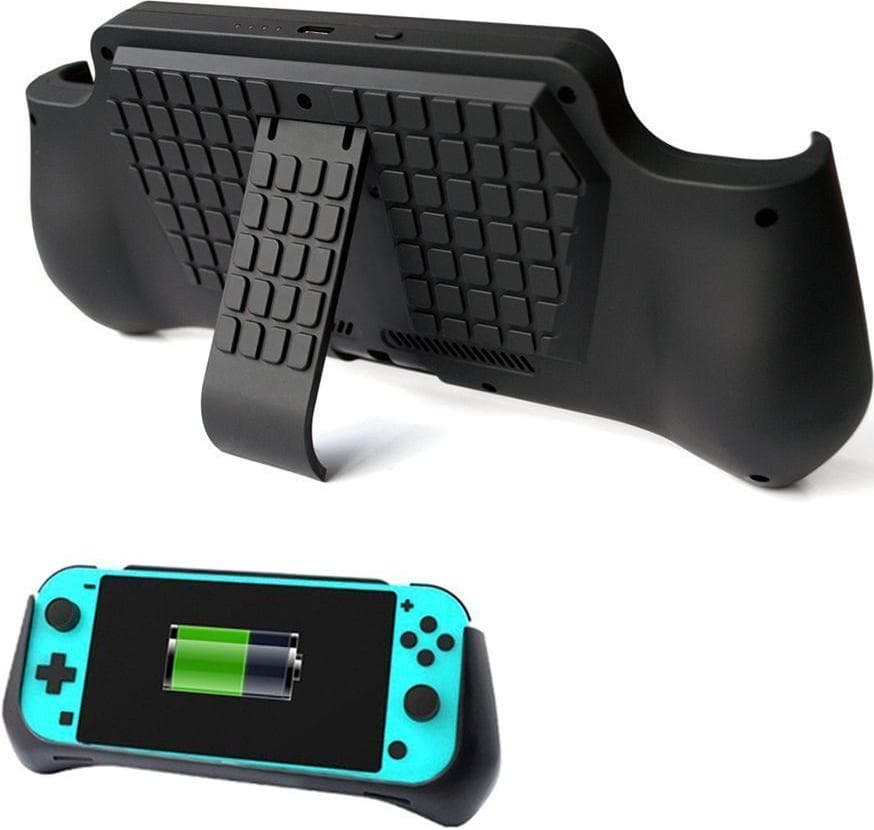 Защитный чехол с внешним аккумулятором 8000mAh для Nintendo Switch Lite (чёрный)