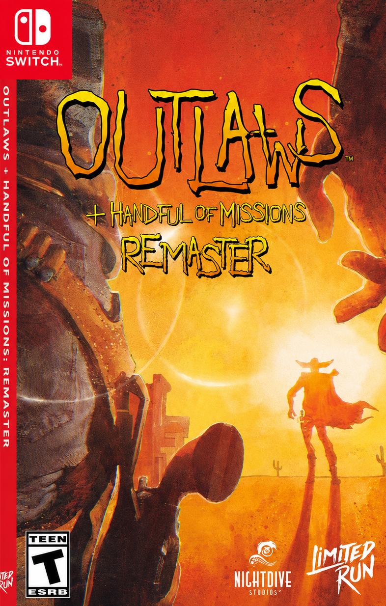Игра Outlaws + Handful of Missions: Remaster (Limited Run #308) (Nintendo Switch)