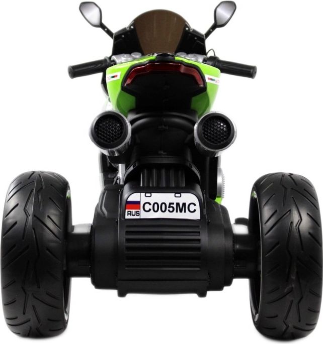 Детский электромотоцикл RiverToys C005MC серый