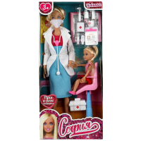 Кукла 29 см София и Анечка, руки и ноги сгиб,кресло стоматолога, акс, кор КАРАПУЗ в кор.24шт 66001J-D4-S-BB