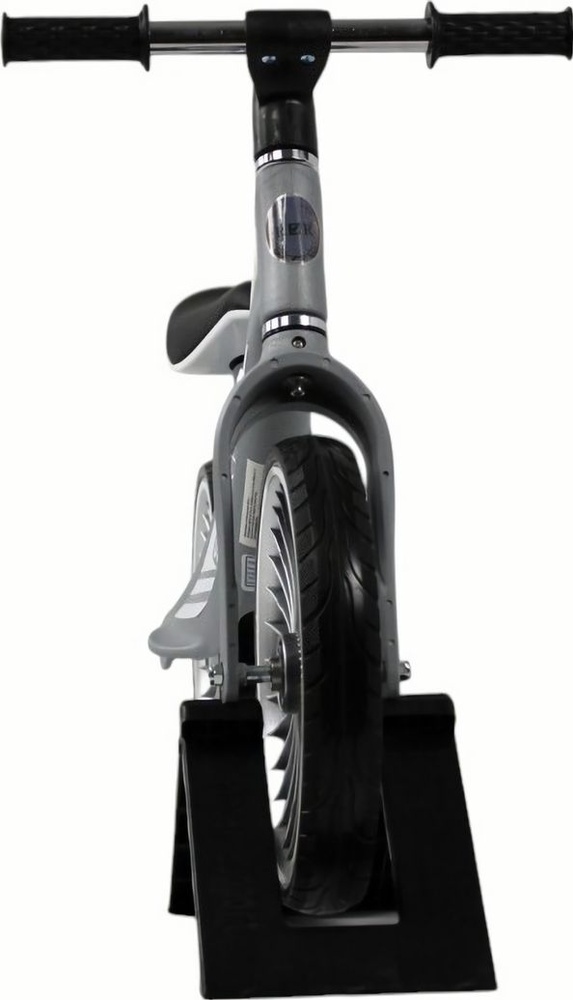 Детский беговел RiverToys (HB-007-12) (серый)