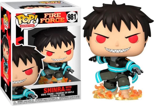 

(EU) Фигурка Funko POP! Animation: Shinra with Fire (981)